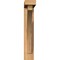 Ekena Millwork Thorton Block Smooth Bracket w/ Offset Brace, Western Red Cedar, 3 1/2"W x 16"D x 20"H BKT0402X16X20THR05SWR - alternate 3